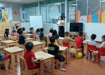 TÔI RẤT THÍCH HOẠT ĐỘNG "SỐNG TRONG NGÔN NGỮ" TẠI ALL IN ONE